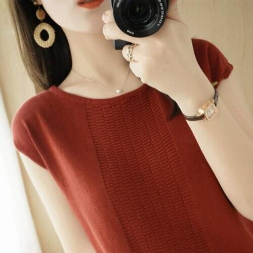 2021 Summer Casual Cotton Tees Women Harajuku Short Sleeve Tshirts Fashion Plus Size Women Tops Korean Style O-neck Slim T Shirt