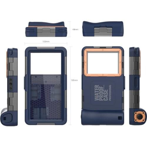 The 2021 New Waterproof Case For Galaxy S21 Ultra IPHONE 12 Pro Max HUAWEI Mate 40 Pro XIAOMI Note 9S 15-Meter Underwater Shell