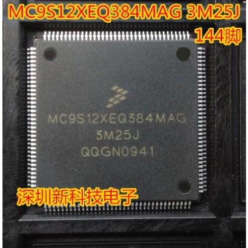 5PCS/LOT MC9S12XEQ384MAG 3M25J MC9S12XEQ384 3M25J Car CPU For BMW 5 Series F18 Footstep Space Module Vulnerable CPU Blank Chips
