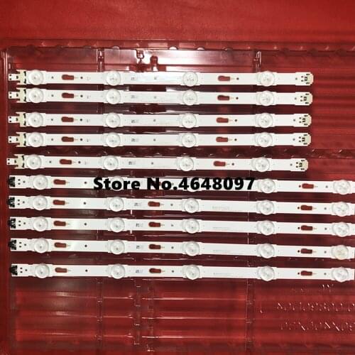 813mm LED bar light strip 9leds For Sa mSu ng Un40j6500 UE40J6370 UA40KUF30EJXXZ 40'' TV S-5U75-40-FL-R05/L04-REV1.4