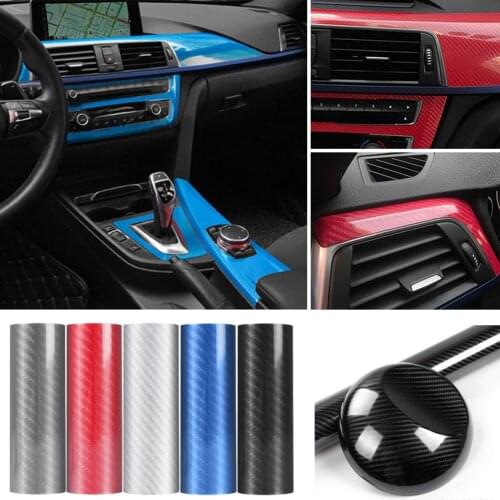 Promotion! New Hot 152x10/20/30cm 5D Carbon Fiber High Glossy Film Car Motorcycle Accessories Interior Decoration For All Cars