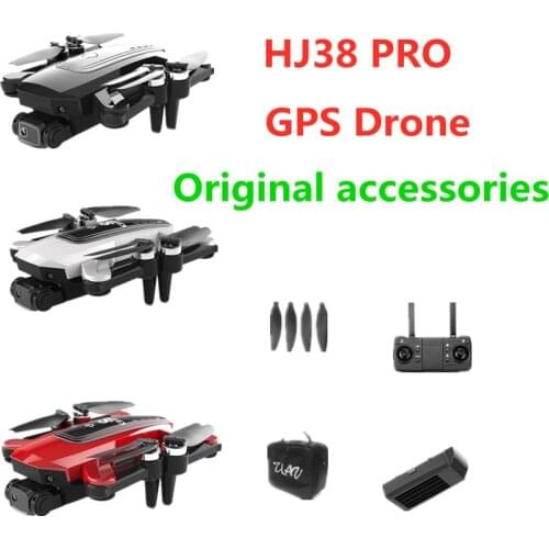 HJ38 PRO GPS Drone Original Accessories 7.4V 2200mAh Battery Propeller Blade Accessories For HJ38 PRO Dron spare parts