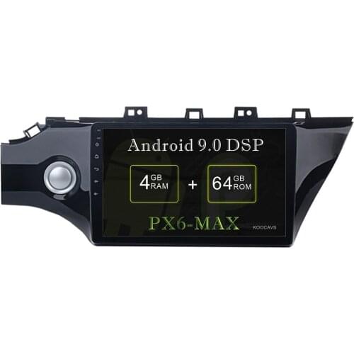 KOOCAVS 10.2" IPS Android 9.0 Car GPS Radio Player for Kia K2 Rio 2017 with 4GB+64G Navigation Multimedia