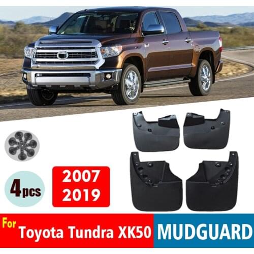 Mud flaps for Toyota Tundra Fender mudguards Mud flap splash Guard Tundra fenders car accessories auto styline Front Rear 4 pcs