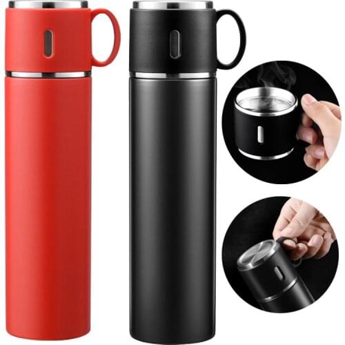 Travel BPA Free Premium Insulated Cup Thermoscup Portable Stainless Steel Thermos Cup Bottle Insulated Vacuum Thermos Flask