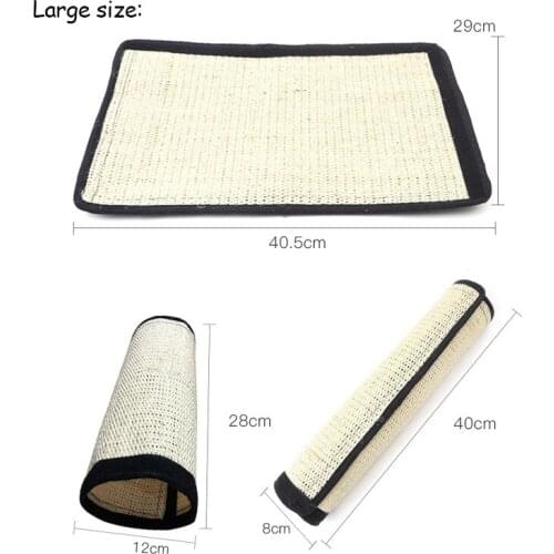 Cat Scratch Pad Natural Sisal Guard Table Furniture Foot Cat Leg Pad Protection Chair Protection Pad Cat Scratch Board Furniture