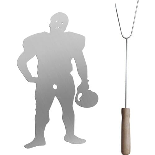 Outdoor Useful Cooker Hot Dog Metal Roasting Skewers Sticks Picnic Tools For Traving Hiking Camping BBQ Barbeque