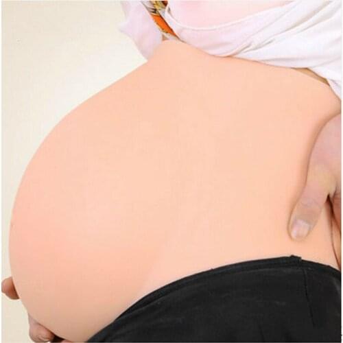 Simulation Silicone Fake Pregnant Belly Fake Maternity Belly Baby Belly New Design Fake Pregnant Belly of 5 Sizes
