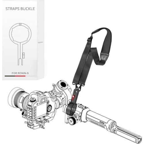Straps Buckle for RONIN-S accessory Hanging Belt Safe Sling Lanyard Shoulder Strap Anti slip Outdoor Play For DJI Ronin-S Camera