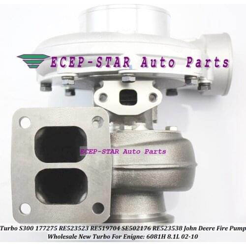 Turbo S300 177275 RE523523 RE519704 SE502176 RE523538 173733 173157 173732 174736 For John Deere Fire Pump 6081H 8.1L 2002-2010