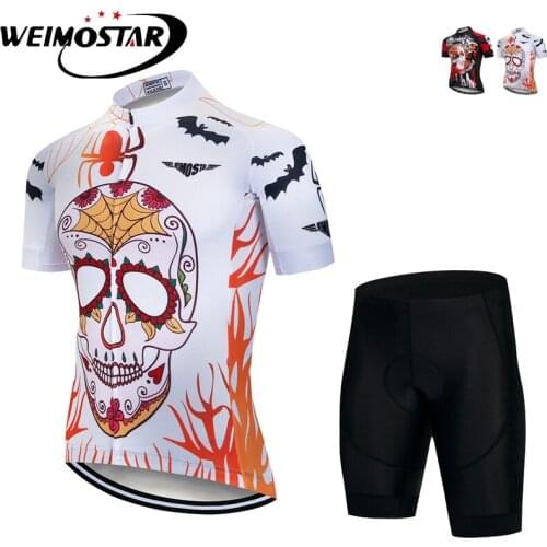 Weimostar 2018 Cycling Jersey Set Men Summer Quick Dry MTB Bike Clothing Breathable Bicycle Clothes Ropa Maillot Ciclismo