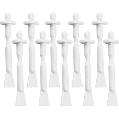 10pcs Body Hair Removal Sticks Waxing Applicator Plastic Spatula Dual Use