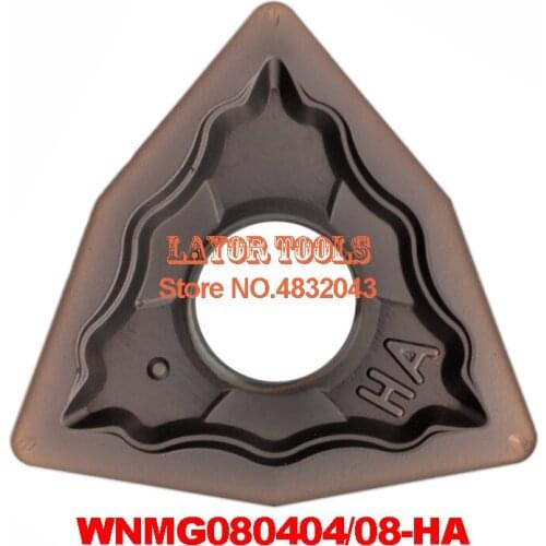 10PCS WNMG080404/WNMG080408 HA/MA/MQ/GS/HS/MS CNC Carbide Inserts,Lathe Tool,Used to stainless steel and steel For MWLNR/WWLNR
