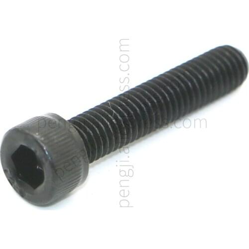 100PCS M5 - 0.8 x 25mm Socket Head Cap Screws Metric, Allen Socket Drive, 12.9 Grade Alloy Steel, DIN 912, Black Oxide Finish