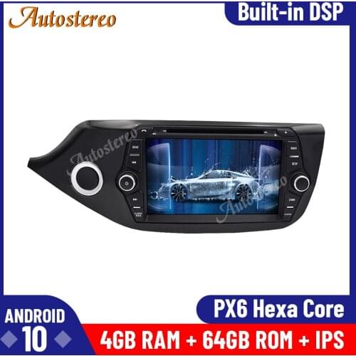 Carplay For KIA CEED 2013-2016 Android 10.0 64GB Car GPS Navigation Auto Stereo Head Unit Radio Tape Recorder Multimedia Player