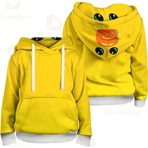 3T - 16T Kids Game Leon Hoodies Star Shooter Boys Girls 3D PRIMO MORTIS Sweatshirt Crow Shally Leon Tops Birthday Gift