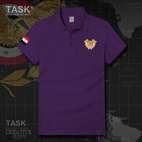 Air Force Syrian SYR t-shirt Short sleeve Polo shirts men military air force Style Solid Shirts Modish Men Plus Size Polo Shirts