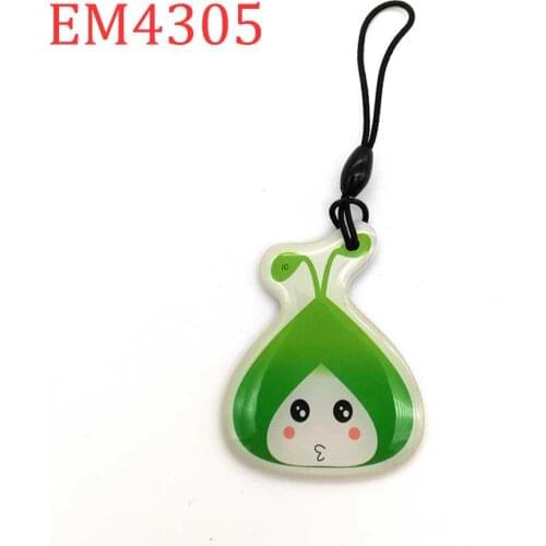 125Khz Rewritable Blank Card Token Tag Proximity RFID Card T5577 EM4305 Dropping Glue Keyfob Keychain Access Control 1Pcs