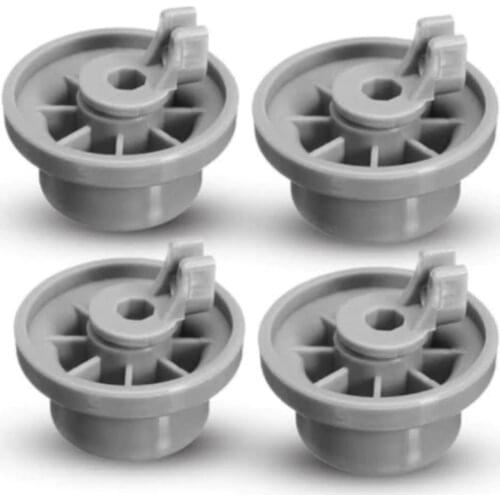 Dishwasher Wheels Set of 4 Universal for Many Common Bosch Siemens Basket Replacement Spare part Accessory