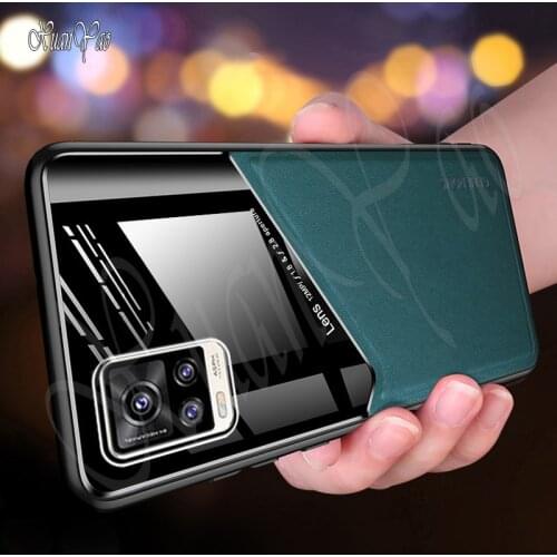 For VIVO V20 Cover XUANYAO Magnetic Leather Case Coque For VIVO V20 SE Cover Silicone Soft Frame Case Phone Cover V20 SE