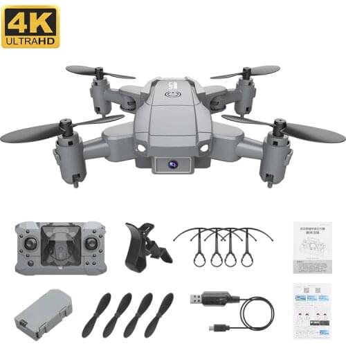 KY905 Mini Drone with 4K Camera HD Foldable Quadcopter One-Key Return Wifi FPV RC Helicopter Quadrocopter Kids Toys