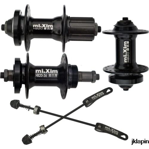 MTB Mountain Bike Folding Bicycle BMX Bead Hub Casette Flywheel 32/36Hole Disc Brake Ball Hubs with Quick Release Lock 100/135mm