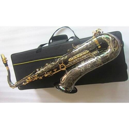 New Tenor Saxophone High Quality Sax B flat tenor saxophone playing professionally paragraph Music Saxophone and case