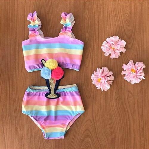 One opening Swimming Trunks For Girls