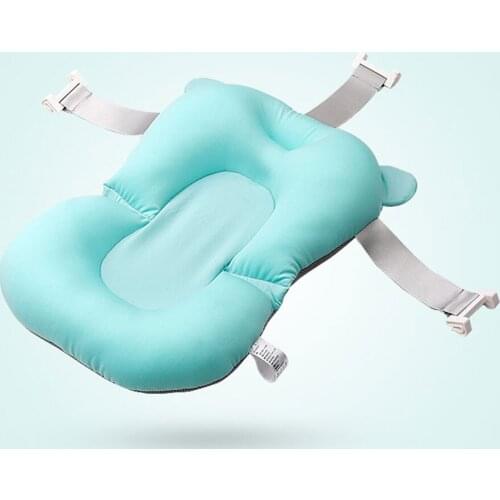 Healthy Bed Swimming Floats Bathing Water Take A Shower Spandex Fiber Mesh Anti-skid Sponge Safe Cute Soft Baby Bathing Mat