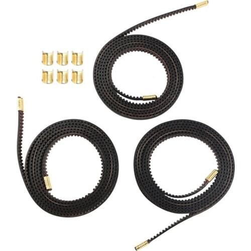 For Ender 5 for Ender 5 Pro for Ender 5 Plus 2Gt-6 Belt X Y Axis 3D Printer Rubber Opening Synchronous Belt