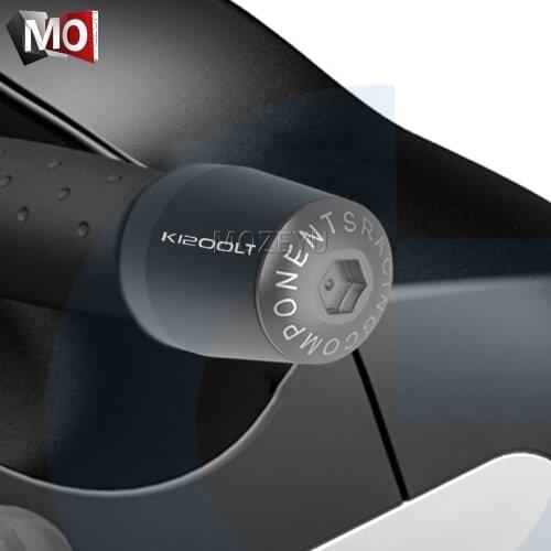 22mm Motorcycle Handlebar Grips End Handle Bar Cap End Plug For BMW K1200LT K 1200 LT K1200 LT 1997-2010 Handlebar Grips End