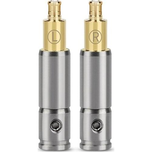 For A2DC Jack Headphone Plug Beryllium Copper Pin Stainless Steel Shell For ATH ESW750 770H 990H ADX5000 MSR7B Headset