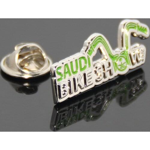 Saudi Arabia Bike Show International Motorcycle Exhibition emblem Customized souvenir badge