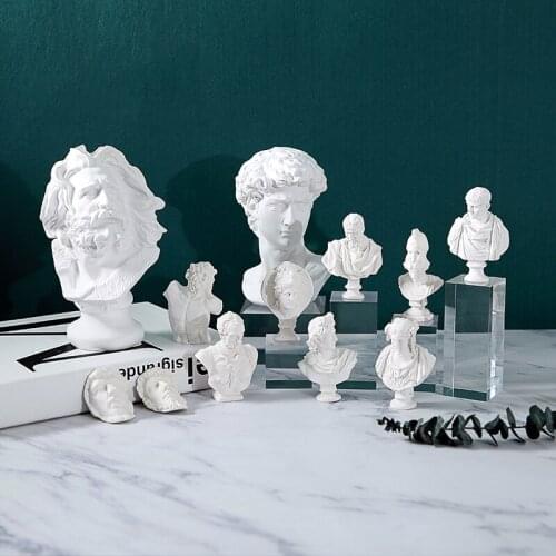 European-style Apollo David statue decorations home decorations creative soft clothing store window props decorations