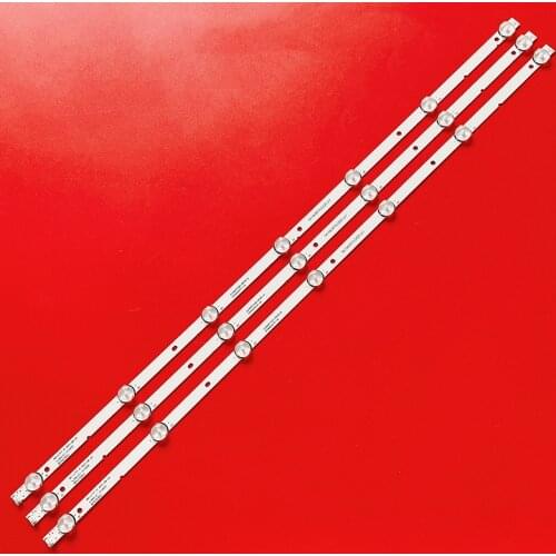 720mm LED Backlight strip 7 lamp For Toshiba 40'' TV 40l3750vm 40l48504b JL.D40071330-001DS-M 40L3750 SUPRA STV-LC40LT0020F