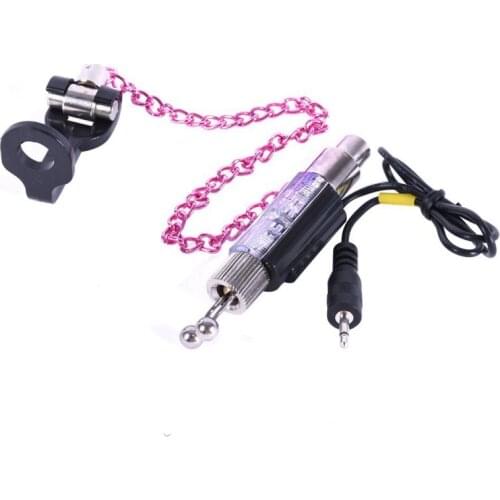 LED Light Fishing Swinger Stainless Steel Chain Indicator Fishing Bite Accessories Outdoor