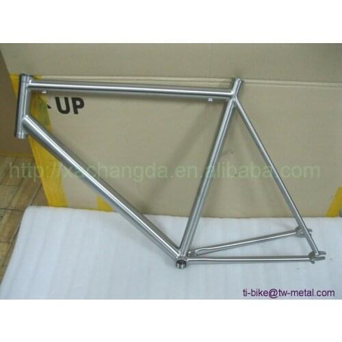 Titanium Single Speed Bicycle Frame High Quality Track Titanium Frames Custom Titanium Bicycle Frame Made In China