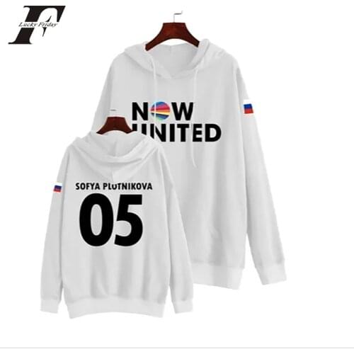 2020 Now United Hoodie Sweatshirts Men Women Russia Sofya Plotnikova 05 Pullover Unisex Harajuku Tracksuit Streetwear