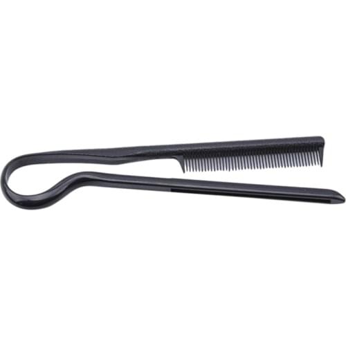 1 PC Haircut V Type Hair Combs Hair Straightener Comb DIY Salon Haircut Hairdressing Anti-static Combs Brush Styling Tool