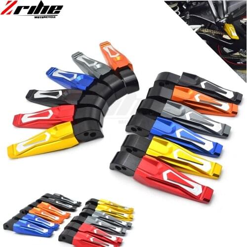 2018 New Motorcycle Accessories CNC Aluminum Motorcycle Rear Passenger Foot Pegs Pedals Footrests For Yamaha MT-09 MT 09 MT09
