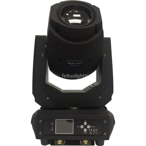 4pcs Stage Gobos Projector 200W LED Moving Head Spot Beam ZOOM Stage DJ Party Light