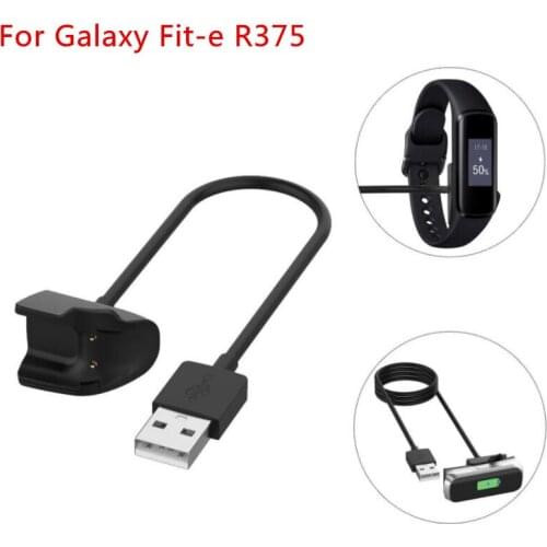 50pcs USB Chargers For Samsung Galaxy Fit-e R375 Charger Smart Band Wristband Bracelet Charging Cable For Samsung Watch Charger