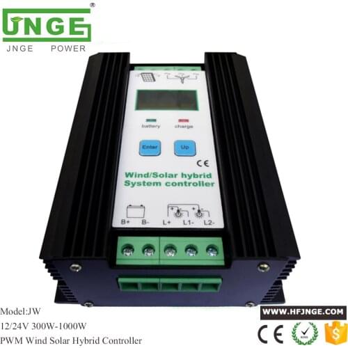 Off grid Wind Solar hybrid charge controller wind 400w + solar 200w 12v/24v auto wind turbine wind generator charger