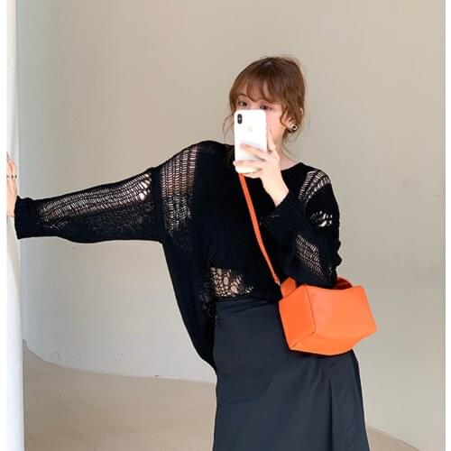 Niche design purse new litchi pattern orange hand carried bag square lunch box bags mini women handbag 01-HB-bffxfh