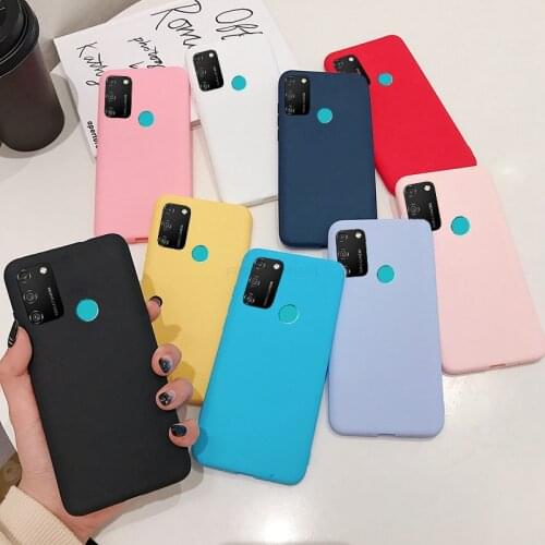 Honor 9A Gel Soft Case for HUAWEI Honor 9A Drop-Proof Soft TPU Silicone Phone Cover