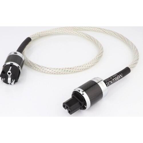 Hifi Nordost Valhalla Series II Power Cord US/EU version Amplifier CD Player power cord power cable,Schuko power plug for audio