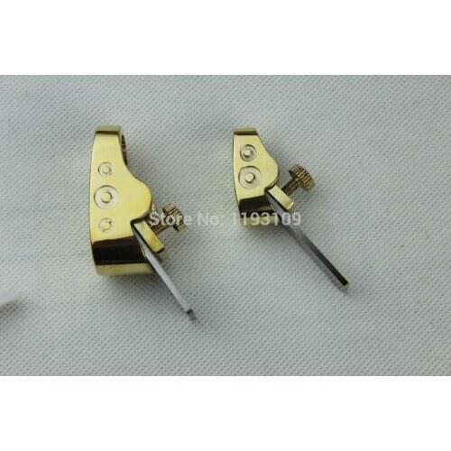 Violin making tools, 2pcs various size Mini plane, Copper Metal cello tools