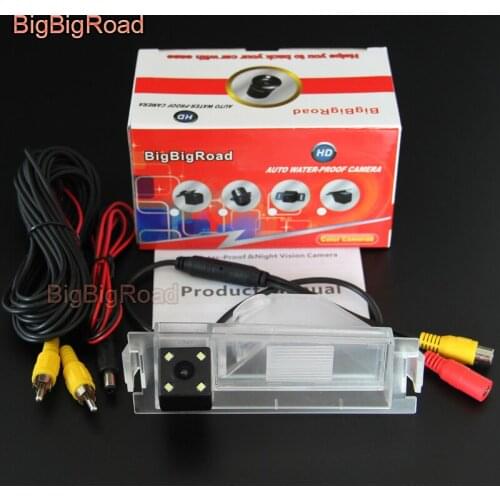 BigBigRoad Car Rear View Reverse Backup Camera For KIA Shuma Spectra K3 Cerato Forte Coupe Night Vision CCD Parking Camera