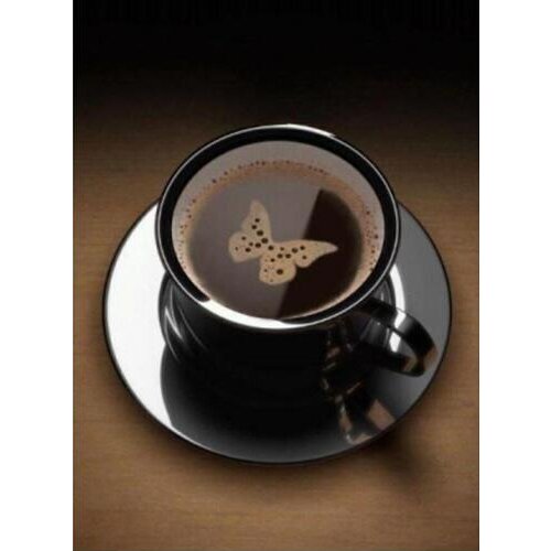 LIPHISFUN 5D DIY Full Square Diamond Painting "Coffee Cup" 3D Embroidery Cross Stitch Mosaic Painting Set Home Decor VIP