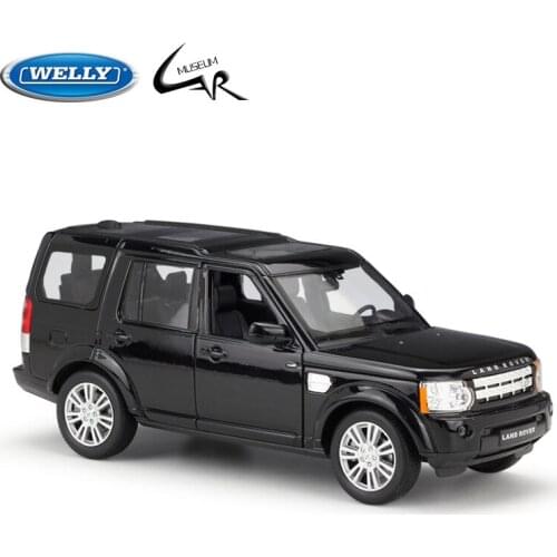 WELLY 1:24 Model Car Simulation Alloy Metal Toy Car Childrens Toy Gift Collection Model Toy Gifts Land Rover Discovery 4 SUV